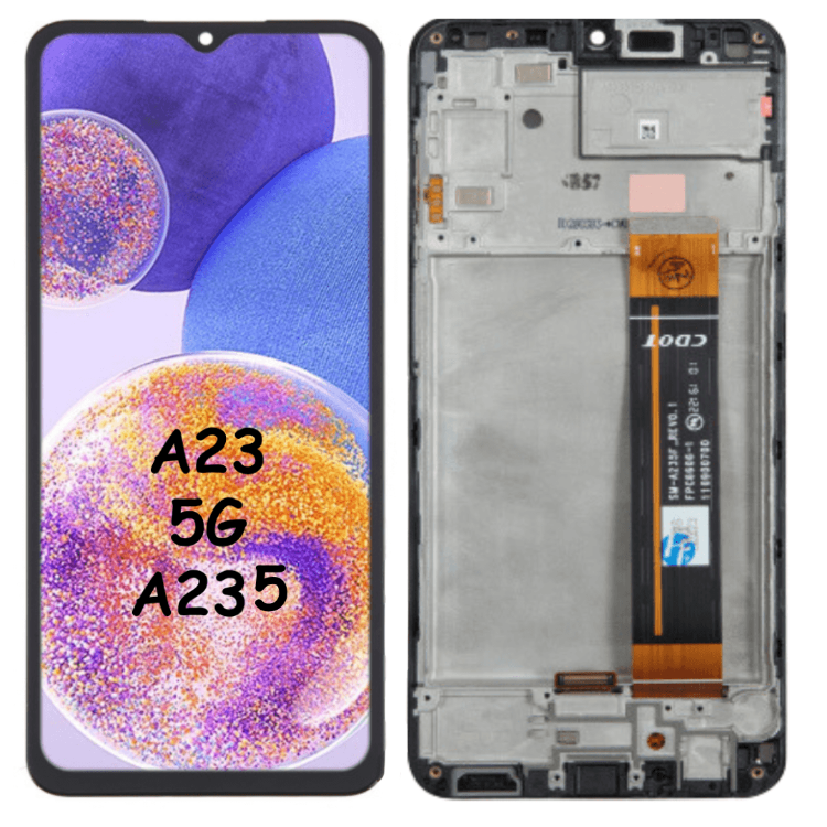 Oled LCD Screen With Digitizer Full Assembly For Samsung Galaxy A23 5G A235F - Best Cell Phone Parts Distributor in Canada, Parts Source Oled LCD Screen With Digitizer Full Assembly For Samsung Galaxy A23 5G A235F - Best Cell Phone Parts Distributor in Canada, Parts Source